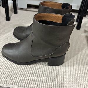 H&M Dark Gray Ankle Boots